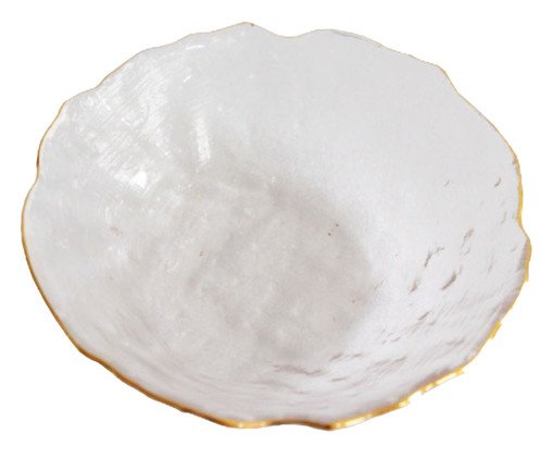 Porta-Vela Brisa Clear Dourado, Branco | WestwingNow