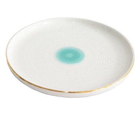 Centro de Mesa em Porcelana Gaia Azul | Westwing