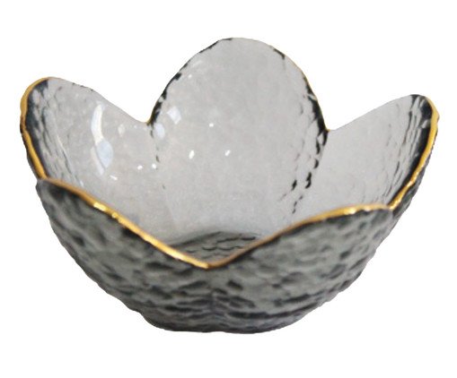 Porta-Vela Brisa Cinza Flor Dourado, Cinza | WestwingNow