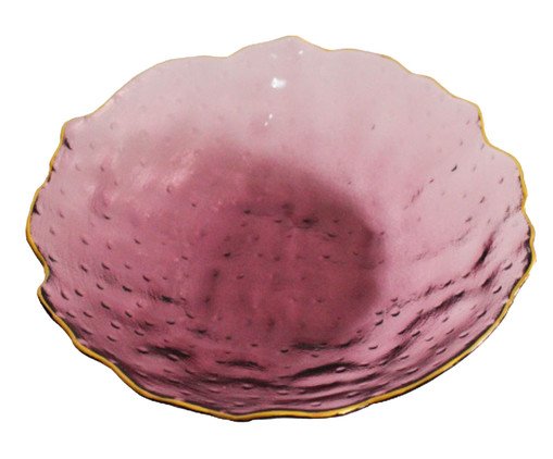 Centro de Mesa Brisa Organic Roxo Dourado, Rosa | WestwingNow