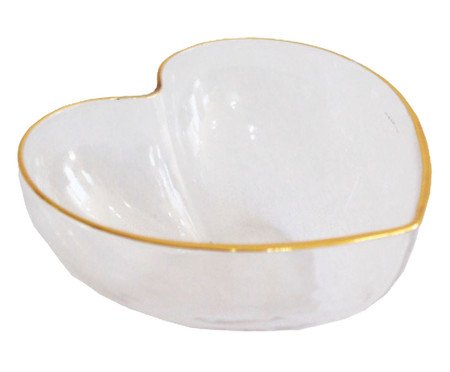 Enfeite Heart Brisa com Detalhe Dourado | Westwing