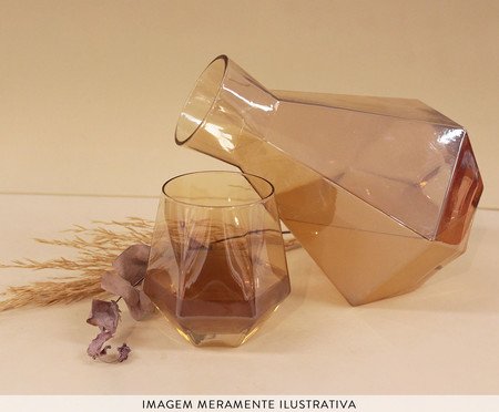 Jarra Geometric Fume Glam | Westwing