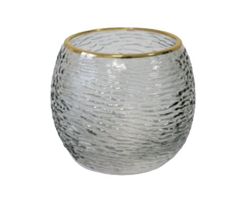 Copo Cinza Dourado Brisa 2022, Cinza | WestwingNow
