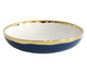 Bowl com Borda Dourada Summer Gaia - 19X4,5cm, Azul | WestwingNow