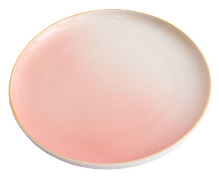 Enfeite em Porcelana Gaia Rosa | Westwing