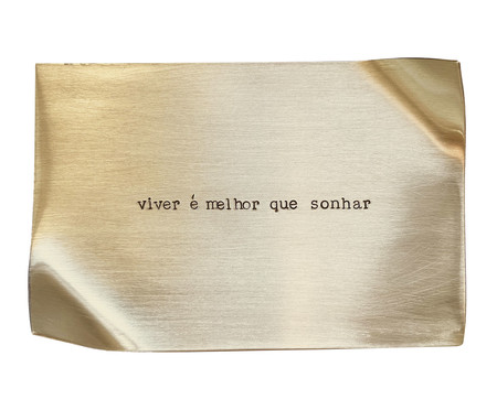 Telegrama Viver é Melhor que Sonhar Dourado