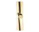 Vaso Amasso Inox Revestido em Inox banhado á Ouro - 34X7,5cm, Dourado | WestwingNow