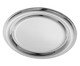 Prato Valenza Inox Redondo Grande - 3,5X39cm, Prata ou Metálico | WestwingNow