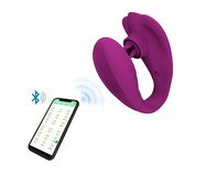 Vibrador Casal via App Crush - Roxo | WestwingNow