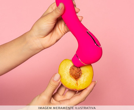 Sugador e Vibrador Julieth Rosa - 19,5cm | WestwingNow