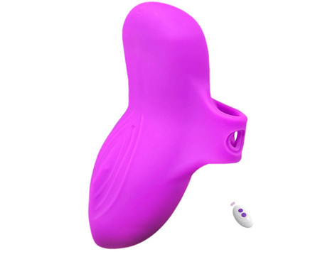 Vibrador Dedeira Controle sem Fio Nina - Roxo