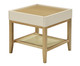 Mesa Lateral Duo Off White - Hometeka, Colorido | WestwingNow