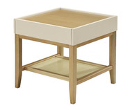 Mesa Lateral Duo Off White - Hometeka | WestwingNow