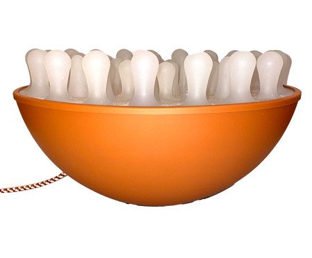 Luminária Mamilinhos Terracotta e Branco