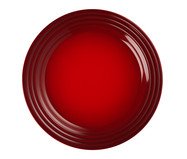Prato Raso em Cerâmica - Vermelho | WestwingNow