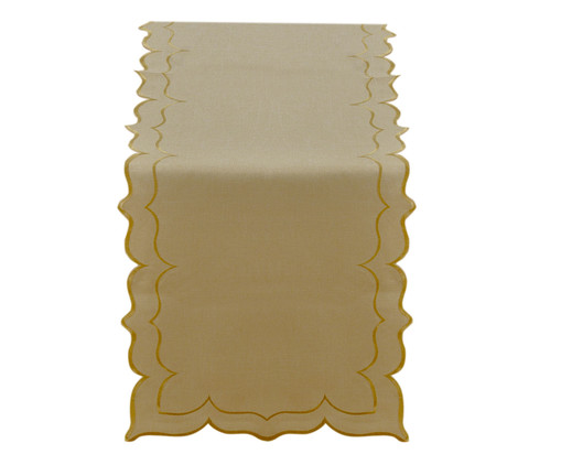 Caminho de Mesa Moldura Beige, Bege | WestwingNow