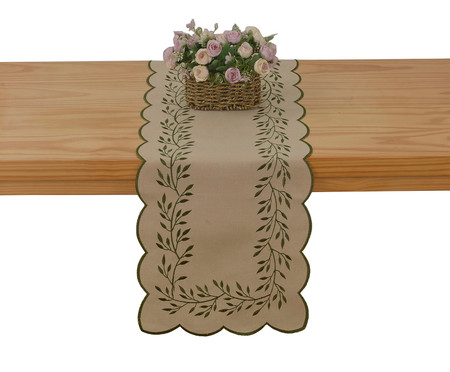 Caminho de Mesa Rami Beige