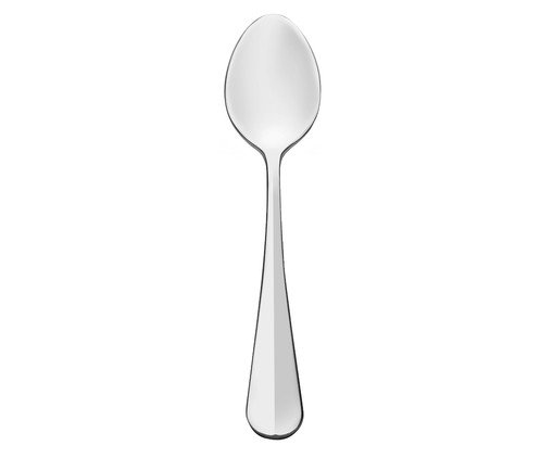 Colher para Sobremesa em Inox Baguette, Prata ou Metálico | WestwingNow