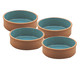 Jogo de Bowls Aldeia - 8X3,5cm, Azul | WestwingNow