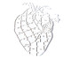 Quebra-Cabeça Transparente Heart, Transparente | WestwingNow