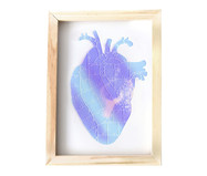 Quebra-Cabeça Heart Holográfico com Moldura | WestwingNow