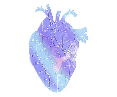 Quebra-Cabeça Heart Holográfico
