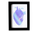 Quebra-Cabeça Heart Holográfico com Moldura Preta, Colorido | WestwingNow