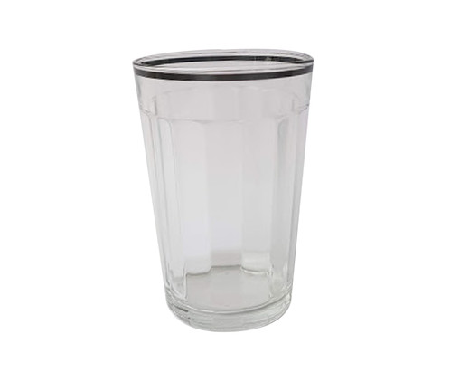 Copo para Água em Vidro Eva - Transparente, Transparente | WestwingNow