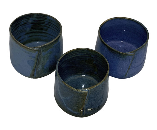 Jogo de Vasos Triplo Abraço Azul - Hometeka, Azul | WestwingNow