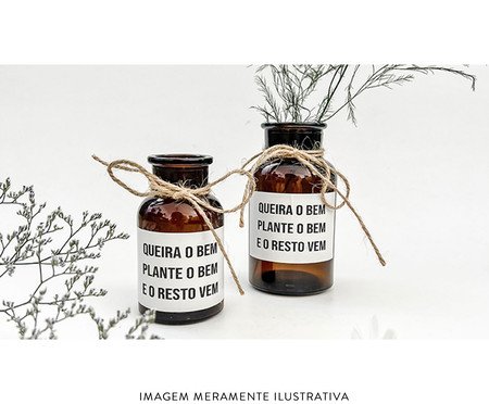 Mini Vaso Frases Ambar | Westwing