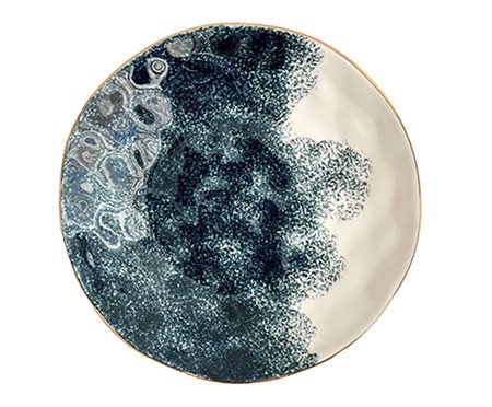 Centro de Mesa Cerâmica Dual Azul | Westwing