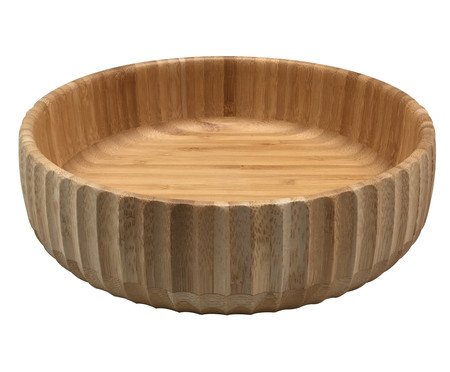 Bowl em Bambu Canelado