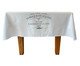 Toalha de Mesa em Linho Branco Jardinière - Branco, Branco | WestwingNow