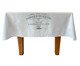 Toalha de Mesa em Linho Branco Jardinière - Branco, Branco | WestwingNow