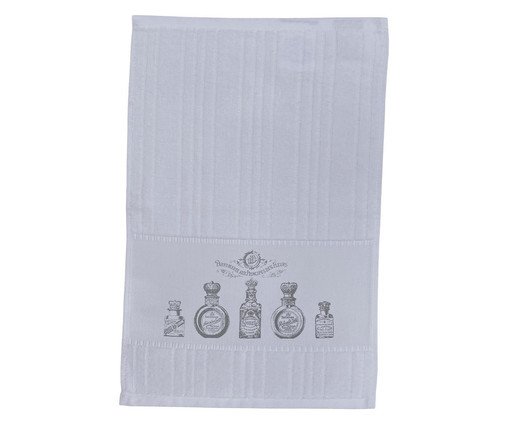 Toalha de Lavabo Antique - Branco, Branco | WestwingNow