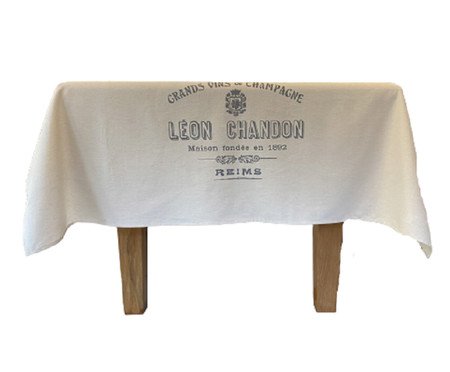 Toalha de Mesa em Linho Champagne - Bege | Westwing