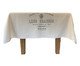 Toalha de Mesa em Linho Champagne - Bege, Bege | WestwingNow