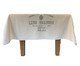 Toalha de Mesa em Linho Champagne - Bege, Bege | WestwingNow