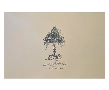 Toalha de Mesa em Linho Jardiniére - Bege | Westwing