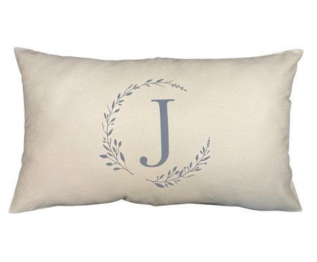 Capa de Almofada Retangular J - Bege | Westwing
