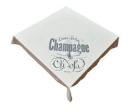 Toalha de Mesa em Linho Quadrada Champagne - Bege | WestwingNow