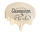 Toalha de Mesa em Linho Quadrada Champagne - Bege, Bege | WestwingNow