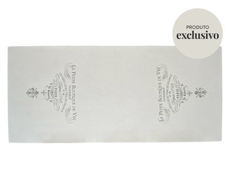 Toalha de Mesa em Linho Branco Boutique Du Vin - Branco | Westwing