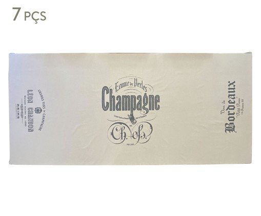 Jogo de Toalha e Guardanapos Champagne Bege - 06 Lugares, Bege | WestwingNow