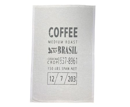 Pano de Prato Coffee - Branco | Westwing