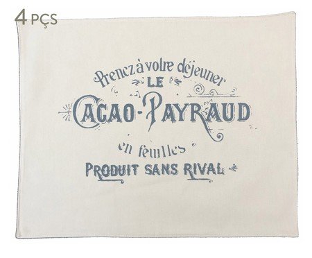 Jogo Americano Cacao Payraud - Bege | Westwing