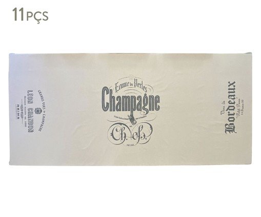 Jogo de Toalha e Guardanapos Champagne Bege - 10 Lugares, Bege | WestwingNow