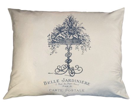 Capa de Almofada Jardiniére - Bege | Westwing