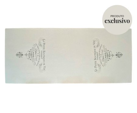 Toalha de Mesa em Linho Boutique Du Vin - Branco | Westwing