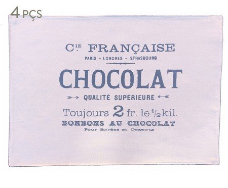 Jogo Americano Chocolat - Bege | Westwing